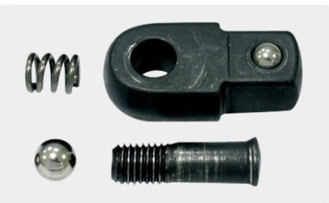 POKRĘTŁO ŁAMANE 1/2'' 375MM UCHWYT MOLETOWANY KING TONY