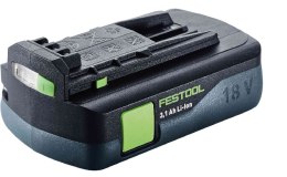 FESTOOL | AKUMULATOR BP 18V 3.1AH LI-ION | LEKKI, WYSOKOWYDOLNY, ERGONOMICZNY