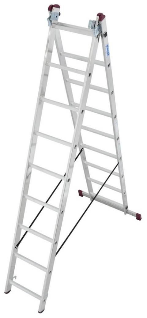 DRABINA ALUMINIOWA 3-ELEMENTOWA CORDA 3*9 SZCZEBLI KRAUSE DRABINA ALUMINIOWA 3-ELEMENTOWA CORDA 3*9 SZCZEBLI KRAUSE