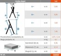 DRABINA ALUMINIOWA WOLNOSTOJĄCA SECURO 4 SZCZEBLE KRAUSE