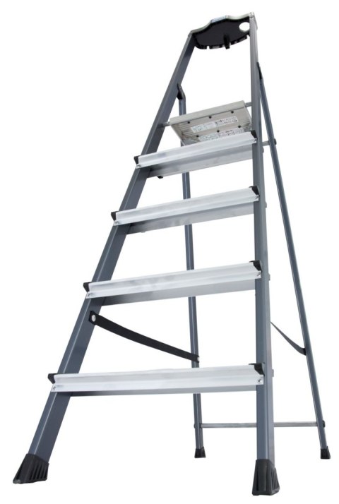 DRABINA ALUMINIOWA WOLNOSTOJĄCA SECURO 5 SZCZEBLI KRAUSE DRABINA ALUMINIOWA WOLNOSTOJĄCA SECURO 5 SZCZEBLI KRAUSE