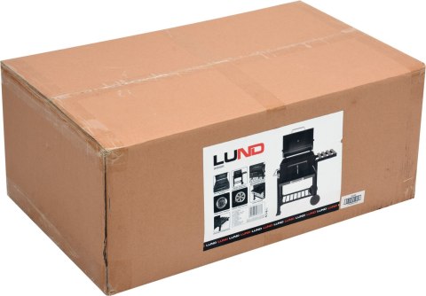 GRILL WĘGLOWY DELUXE, RUSZT 57*37CM LUND GRILL WĘGLOWY DELUXE, RUSZT 57*37CM LUND