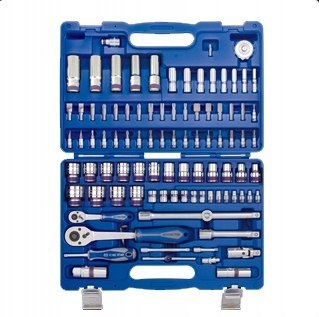 KOMPLET NASADEK 1/4''+1/2' 96CZ. Z AKCESORIAMI KING TONY KOMPLET NASADEK 1/4''+1/2' 96CZ. Z AKCESORIAMI KING TONY
