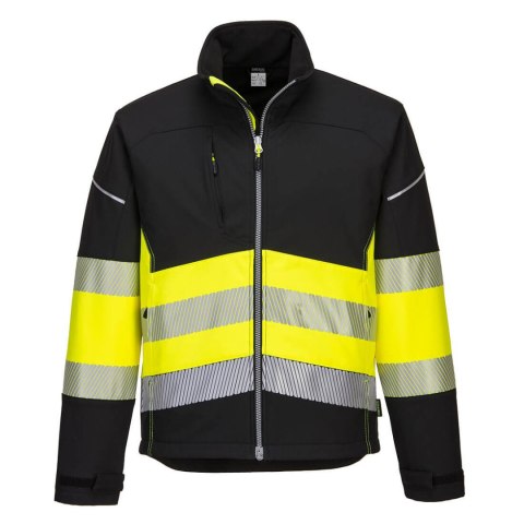 KURTKA OSTRZEGAWCZA SOFTSHELL PW375BKY ROZMIAR XL PORTWEST KURTKA OSTRZEGAWCZA SOFTSHELL PW375BKY ROZMIAR XL PORTWEST