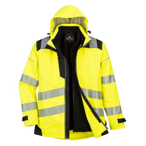 KURTKA ROBOCZA 3W1 PW365YBR ŻÓŁTA XXXL PORTWEST KURTKA ROBOCZA 3W1 PW365YBR ŻÓŁTA XXXL PORTWEST