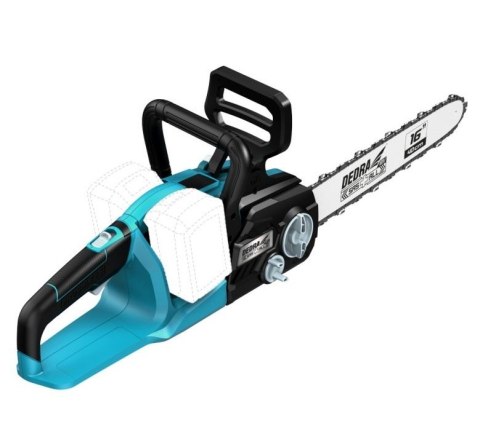 PIŁA ŁAŃCUCHOWA 40CM 2X18V BEZSZCZOTKOWA SAS+ALL DEDRA PIŁA ŁAŃCUCHOWA 40CM 2X18V BEZSZCZOTKOWA SAS+ALL DEDRA