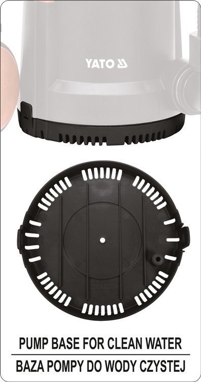 POMPA ZATAPIALNA 900W YATO POMPA ZATAPIALNA 900W YATO