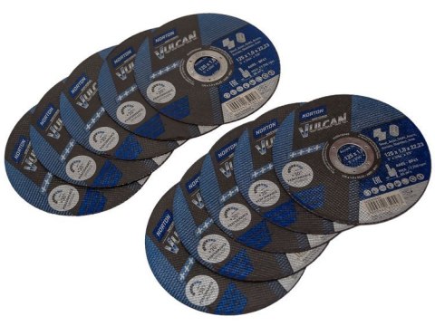 TARCZA DO METALU 125*1.0*22.23, A60, S-BF41, 100 SZT. NORTON TARCZA DO METALU 125*1.0*22.23, A60, S-BF41, 100 SZT. NORTON