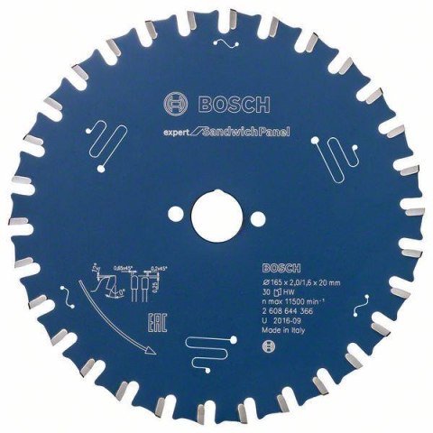 TARCZA PILARSKA EXPERT SH H 165*20-30 BOSCH TARCZA PILARSKA EXPERT SH H 165*20-30 BOSCH