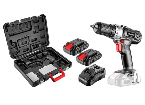 WIERTARKO-WKRĘTARKA AKU. ENERGY+ 18V LI-ION 2 AKUMUL. 13MM GRAPHITE WIERTARKO-WKRĘTARKA AKU. ENERGY+ 18V LI-ION 2 AKUMUL. 13MM GRAPHITE