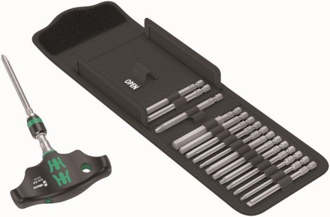 ZESTAW KRAFTFORM KOMPAKT 400 RA, SET 1, 17 CZ. WERA ZESTAW KRAFTFORM KOMPAKT 400 RA, SET 1, 17 CZ. WERA