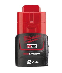 AKUMULATOR MILWAUKEE M12HB2 12V 2.0Ah Li-ion | REDLINK™ | DO 2X WIĘCEJ CZASU PRACY