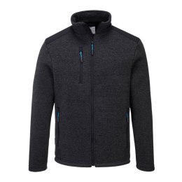 BLUZA Z POLARU KX3 T830 SZARA ROZMIAR L PORTWEST