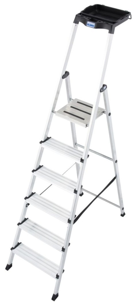 DRABINA ALUMINIOWA WOLNOSTOJĄCA SECURY MULTIGRIP 6 SZCZEBLI KRAUSE DRABINA ALUMINIOWA WOLNOSTOJĄCA SECURY MULTIGRIP 6 SZCZEBLI KRAUSE