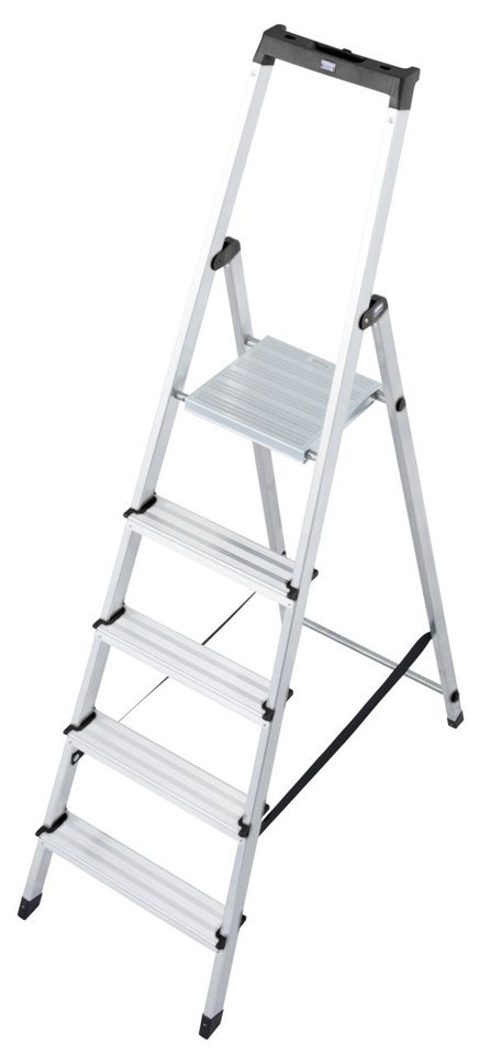 DRABINA ALUMINIOWA WOLNOSTOJĄCA SOLIDY 5 SZCZEBLI KRAUSE DRABINA ALUMINIOWA WOLNOSTOJĄCA SOLIDY 5 SZCZEBLI KRAUSE