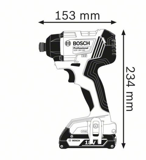 KLUCZ UDAROWY AKUMULATOROWY GDR 180-LI 2*2.0 AH BOSCH KLUCZ UDAROWY AKUMULATOROWY GDR 180-LI 2*2.0 AH BOSCH