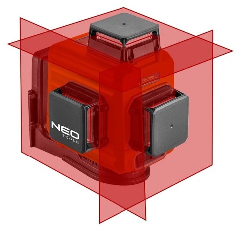 LASER 3D CZERWONY,UCHWYT MAGNETYCZNY, ŁADOWARKA, WALIZKA NEO LASER 3D CZERWONY,UCHWYT MAGNETYCZNY, ŁADOWARKA, WALIZKA NEO