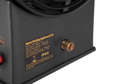 NAGRZEWNICA GAZOWA 30KW, WERSJA NA AKUMULATOR 18V, BEZ AKU. GRAPHITE NAGRZEWNICA GAZOWA 30KW, WERSJA NA AKUMULATOR 18V, BEZ AKU. GRAPHITE