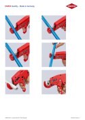 OBCINAK DO RUR Z TWORZYWA I INSTALACJIELEKTR.185MM KNIPEX