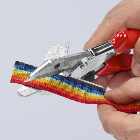 OBCINAK UCIOSOWY DO PROFILI Z TWORZYWA SZTUCZNEGO 215MM KNIPEX OBCINAK UCIOSOWY DO PROFILI Z TWORZYWA SZTUCZNEGO 215MM KNIPEX