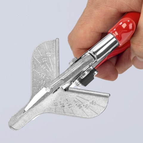 OBCINAK UCIOSOWY DO PROFILI Z TWORZYWA SZTUCZNEGO 215MM KNIPEX OBCINAK UCIOSOWY DO PROFILI Z TWORZYWA SZTUCZNEGO 215MM KNIPEX