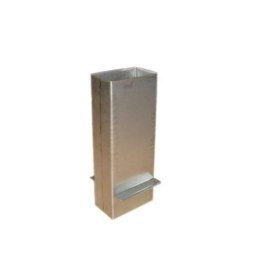 PRZEDŁUŻKA ŻAROODPORNA 14*25*100CM Z ROZETĄ GR1MM UN