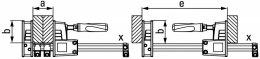 ŚCISK STOLARSKI PEŁNOPOWIERZCHNIOWY 1000*95MM BESSEY