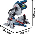 UKOŚNICA 1300W GCM 216 WSKAŹNIK LASEROWY BOSCH