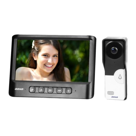 WIDEODOMOFON BEZSŁUCHAWKOWY LCD 7' CZARNY IMAGO ORNO WIDEODOMOFON BEZSŁUCHAWKOWY LCD 7' CZARNY IMAGO ORNO
