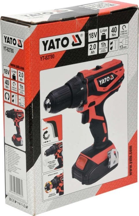 WIERTARKO-WKRĘTARKA 18V YATO WIERTARKO-WKRĘTARKA 18V YATO