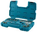 ZESTAW KLUCZY NASADOWYCH MAKITA 3/8" – 23 ELEMENTY