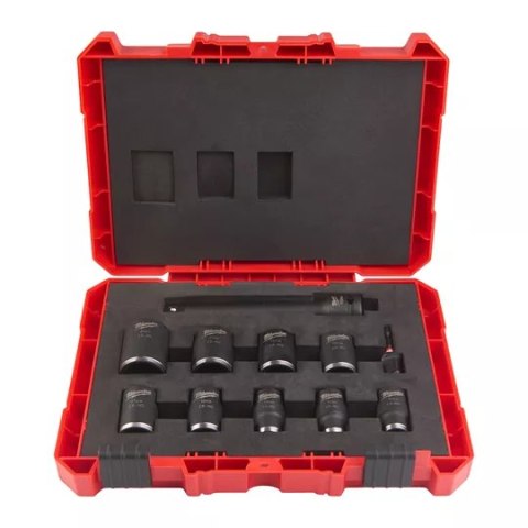ZESTAW NASADEK UDAROWYCH 1/2'' KRÓTKIE 11SZT MILWAUKEE ZESTAW NASADEK UDAROWYCH 1/2'' KRÓTKIE 11SZT MILWAUKEE