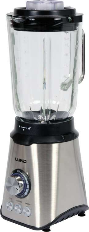 LUND | BLENDER KIELICHOWY 3W1 1,5L 1200W | MIELENIE, KRUSZENIE, SMOOTHIE | WYDAJNY, SOLIDNY, FUNKCJONALNY LUND | BLENDER KIELICHOWY 3W1 1,5L 1200W | MIELENIE, KRUSZENIE, SMOOTHIE | WYDAJNY, SOLIDNY, FUNKCJONALNY