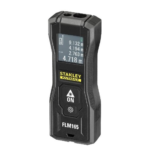 DALMIERZ LASEROWY STANLEY FLM165 | 50M | PRECYZJA ±1,5MM | FUNKCJA PITAGORASA DALMIERZ LASEROWY STANLEY FLM165 | 50M | PRECYZJA ±1,5MM | FUNKCJA PITAGORASA