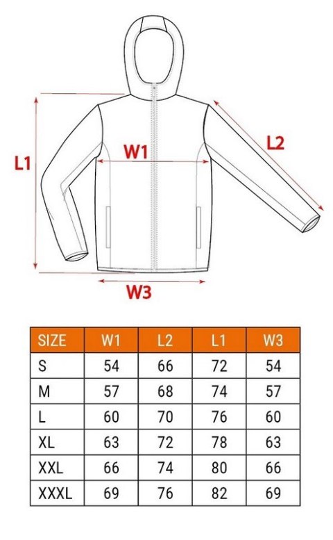 KURTKA 3W1, MEMBRANA 10000 PREMIUM, ROZMIAR S NEO KURTKA 3W1, MEMBRANA 10000 PREMIUM, ROZMIAR S NEO