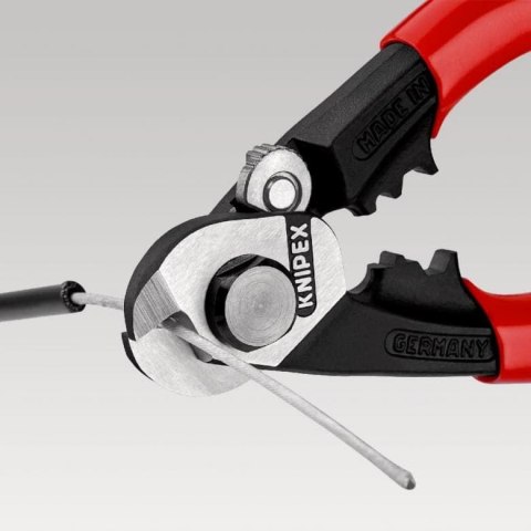 NOŻYCE DO LIN STALOWYCH KUTE 190MM. KNIPEX NOŻYCE DO LIN STALOWYCH KUTE 190MM. KNIPEX
