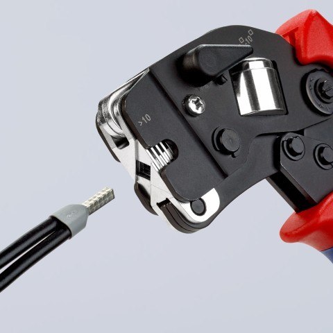 SAMONASTAWNE SZCZYPCE DO ZAGNIATANIA TULEJEK 190MM KNIPEX SAMONASTAWNE SZCZYPCE DO ZAGNIATANIA TULEJEK 190MM KNIPEX