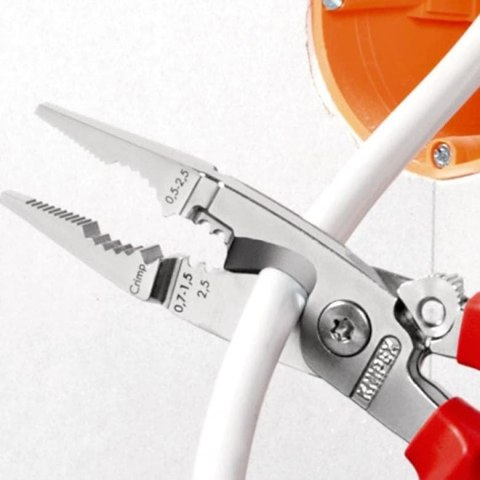 SZCZYPCE DO PRAC ELEKTROINSTALACYJNYCH 6W1 KNIPEX SZCZYPCE DO PRAC ELEKTROINSTALACYJNYCH 6W1 KNIPEX