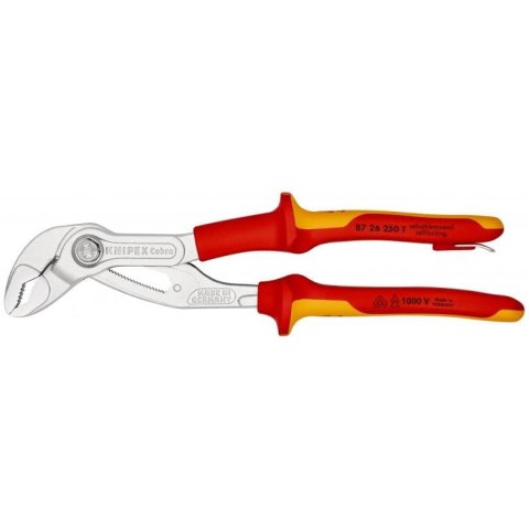SZCZYPCE DO RUR COBRA 250MM IZOLOWANE KNIPEX SZCZYPCE DO RUR COBRA 250MM IZOLOWANE KNIPEX