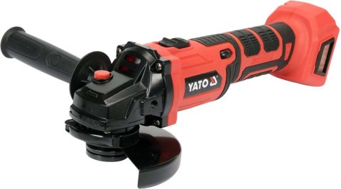 SZLIFIERKA KĄTOWA BEZSZCZOTKOWA 125MM 18V,REGULACJA OBROTÓW YATO SZLIFIERKA KĄTOWA BEZSZCZOTKOWA 125MM 18V,REGULACJA OBROTÓW YATO