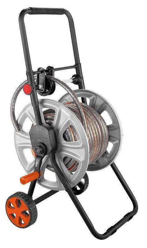 WÓZEK NA WĄŻ OGRODOWY NEO METALOWY DO 60M 1/2'' 15-792 WÓZEK NA WĄŻ OGRODOWY NEO METALOWY DO 60M 1/2'' 15-792