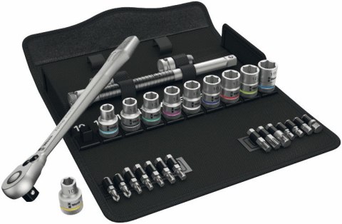ZESTAW KLUCZY I BITÓW+GRZECHOTKA ZYKLOP METAL 1/2''28 CZĘŚCI WERA ZESTAW KLUCZY I BITÓW+GRZECHOTKA ZYKLOP METAL 1/2''28 CZĘŚCI WERA