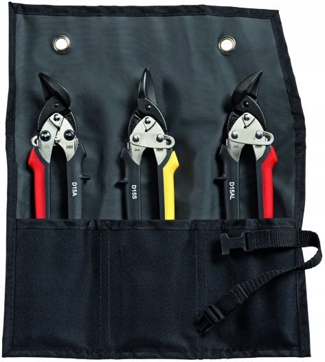 ZESTAW NOŻYC DO BLACHY IDEAL, 3SZT. ETUI BESSEY ZESTAW NOŻYC DO BLACHY IDEAL, 3SZT. ETUI BESSEY