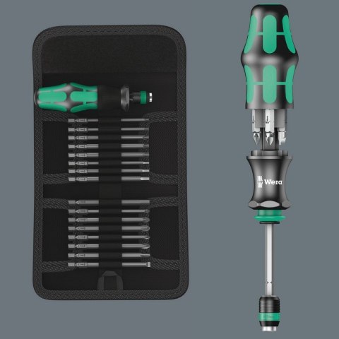 ZESTAW WKRĘTAKÓW KRAFTFORM KOMPAKT TOOL FINDER+ETUI, 7CZ WERA ZESTAW WKRĘTAKÓW KRAFTFORM KOMPAKT TOOL FINDER+ETUI, 7CZ WERA