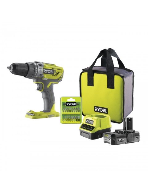 AKU. WIERTARKO-WKRĘTARKA UDAR. R18PD3-120SA17 18V 1*2AH ONE+ RYOBI AKU. WIERTARKO-WKRĘTARKA UDAR. R18PD3-120SA17 18V 1*2AH ONE+ RYOBI