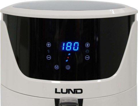 FRYTKOWNICA BEZTŁUSZCZOWA 5,7L 1800W LED BIAŁA LUND FRYTKOWNICA BEZTŁUSZCZOWA 5,7L 1800W LED BIAŁA LUND