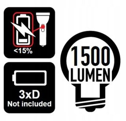 LATARKA LED 1500LM BETA