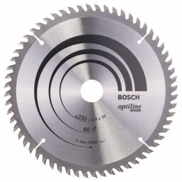 PIŁA TARCZOWA H OPTILINE WOOD 235*30/60Z BOSCH