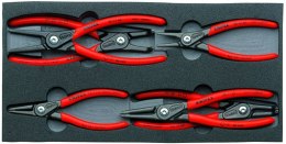 ZESTAW SZCZYPIEC DO PIERŚCIENI OSADCZYCH 6CZ. KNIPEX