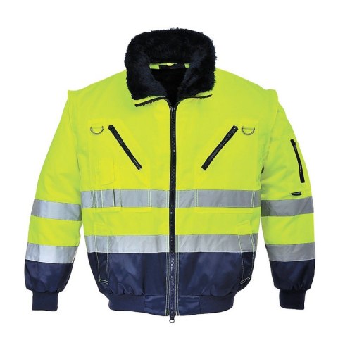 KURTKA OSTRZEGAWCZA OCIEPLANA PILOT 3W1 PJ50 ROZMIAR XXL PORTWEST KURTKA OSTRZEGAWCZA OCIEPLANA PILOT 3W1 PJ50 ROZMIAR XXL PORTWEST